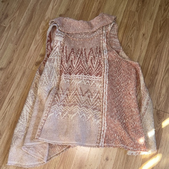 Free People In Your Arms Cardigan Sweater Vest Size Medium - Picture 7 of 8